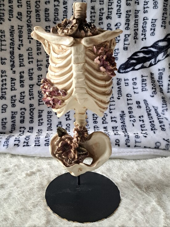 Ashland Other - Ashland Floral Ribcage Skeleton Halloween